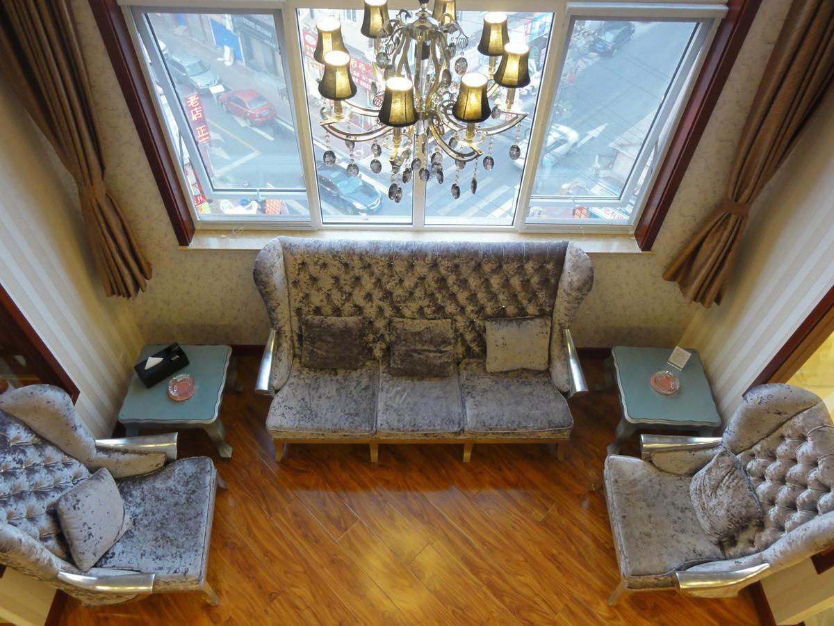 Hua Qi Kaiserdom Hotel Zhongshan Road St Michael'S Cathedral And Zhanqiao Pier Qingdao Exterior foto